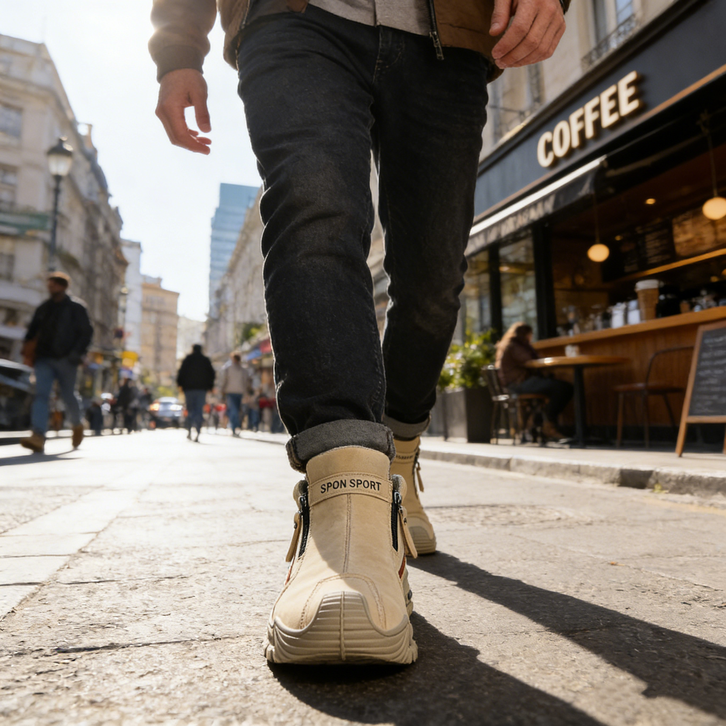 Udobne ortopedske cipele – mekane i udobne, s izvrsnom potporom – za ublažavanje bolova u stopalima.